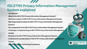 ISO 27701 Privacy Information Management System explained