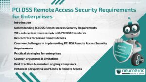 PCI DSS Remote Access Security Requirements for Enterprises