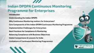 Journal (General Articles) | Neumetric Indian DPDPA Continuous Monitoring Programme for Enterprises