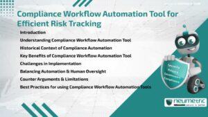 Journal (General Articles) | Neumetric Compliance Workflow Automation Tool for Efficient Risk Tracking