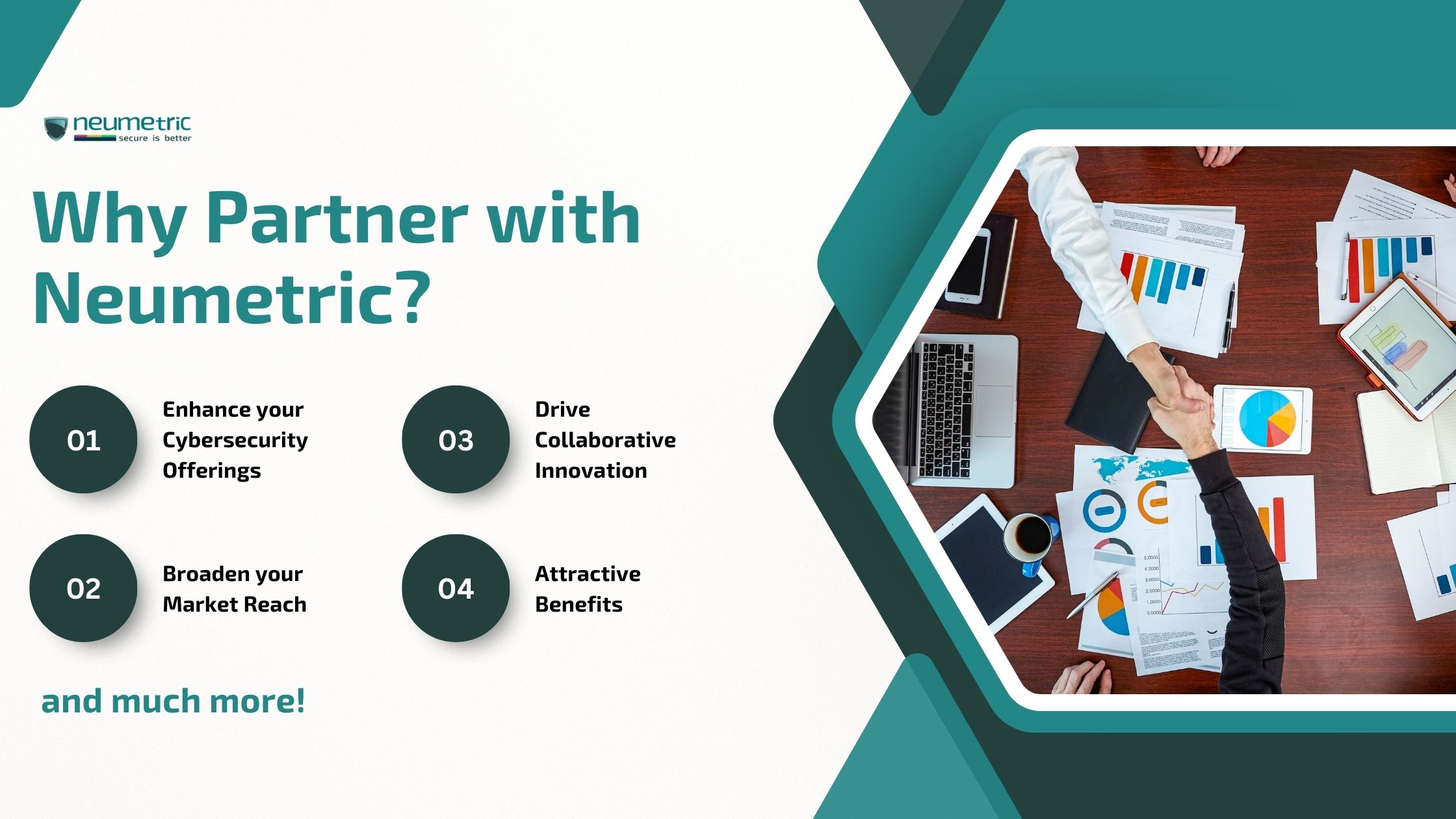 Neumetric Partner Program - Include Neumetric's cybersecurity products & services covering Compliance, Security, Privacy, VAPT & Governance in your portfolio to provide a comprehensive package to your Clients. | Neumetric