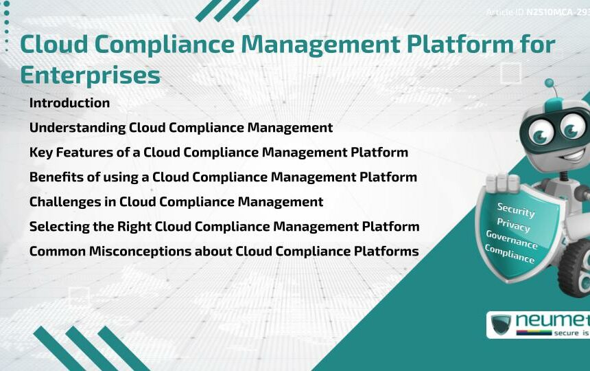 Cloud Compliance Management Platform for Enterprises