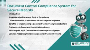 Document Control Compliance System for Secure Records