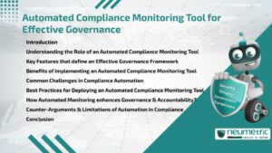 Journal (General Articles) | Neumetric Automated Compliance Monitoring Tool for Effective Governance