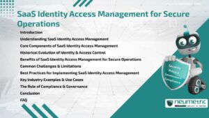 SaaS Identity Access Management for Secure Operations