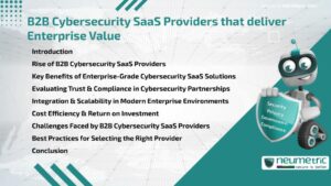 B2B Cybersecurity SaaS Providers that deliver Enterprise Value