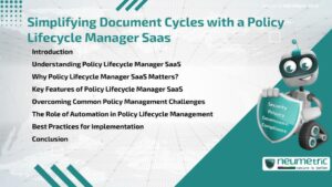 Journal (General Articles) | Neumetric Simplifying Document Cycles with a Policy Lifecycle Manager Saas
