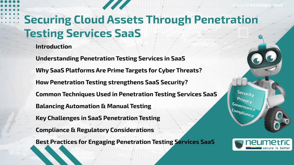 Securing Cloud Assets Through Penetration Testing Services SaaS