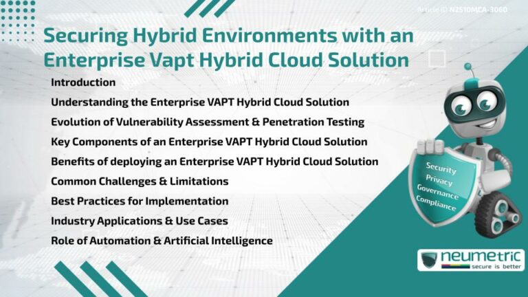 Securing Hybrid Environments with an Enterprise VAPT Hybrid Cloud Solution