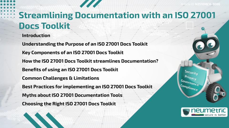 Streamlining Documentation with an ISO 27001 Docs Toolkit