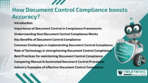 Journal (General Articles) | Neumetric How Document Control Compliance boosts Accuracy?