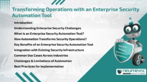 Journal (General Articles) | Neumetric Transforming Operations with an Enterprise Security Automation Tool