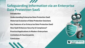 Safeguarding Information via an Enterprise Data Protection SaaS