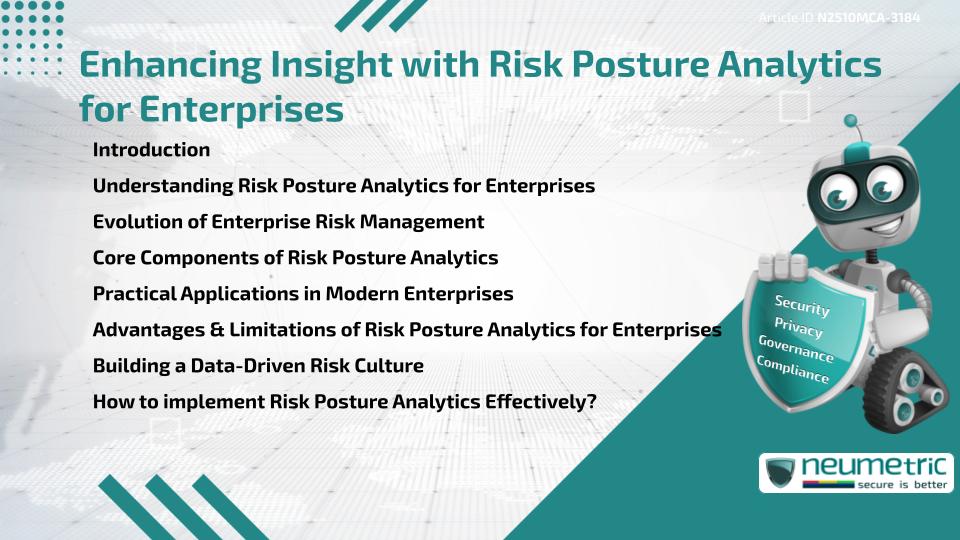 Enhancing Insight with Risk Posture Analytics for Enterprises