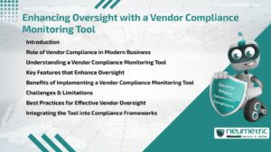 Enhancing Oversight with a Vendor Compliance Monitoring Tool