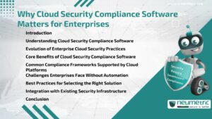 Why Cloud Security Compliance Software Matters for Enterprises