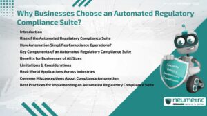 Journal (General Articles) | Neumetric Why Businesses Choose an Automated Regulatory Compliance Suite?