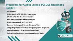Preparing for Audits using a PCI DSS Readiness Toolkit