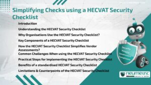 Simplifying Checks using a HECVAT Security Checklist
