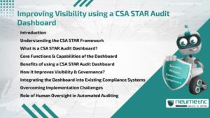 Journal (General Articles) | Neumetric Improving Visibility using a CSA STAR Audit Dashboard