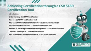 Achieving Certification through a CSA STAR Certification Tool