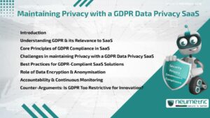 Maintaining Privacy with a GDPR Data Privacy SaaS