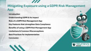 Mitigating Exposure using a GDPR Risk Management App