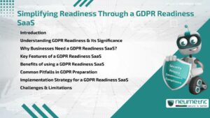 Simplifying Readiness Through a GDPR Readiness SaaS
