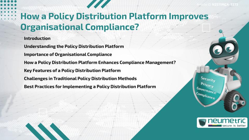 How a Policy Distribution Platform Improves Organisational Compliance?
