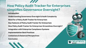 How Policy Audit Tracker for Enterprises simplifies Governance Oversight?