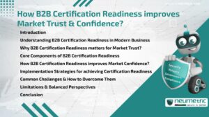 Journal (General Articles) | Neumetric How B2B Certification Readiness improves Market Trust & Confidence?