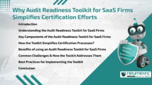 Journal (General Articles) | Neumetric Why Audit Readiness Toolkit for SaaS Firms Simplifies Certification Efforts