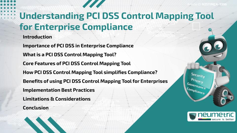Understanding PCI DSS Control Mapping Tool for Enterprise Compliance