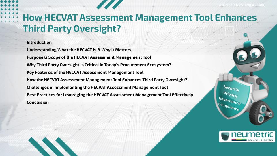 How HECVAT Assessment Management Tool Enhances Third Party Oversight?