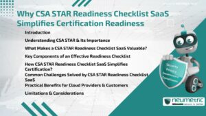 Why CSA STAR Readiness Checklist SaaS Simplifies Certification Readiness