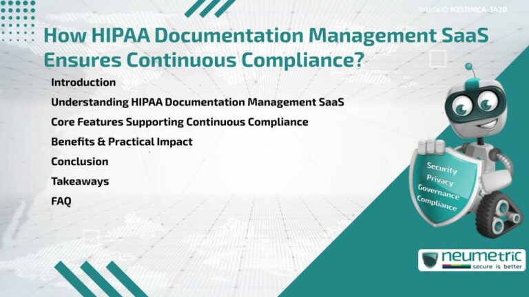 How HIPAA Documentation Management SaaS Ensures Continuous Compliance