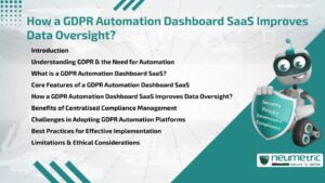 Journal (General Articles) | Neumetric How a GDPR Automation Dashboard SaaS Improves Data Oversight?