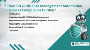 How ISO 27001 Risk Management Automation Reduces Compliance Burden