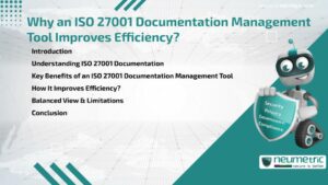 Why an ISO 27001 Documentation Management Tool Improves Efficiency