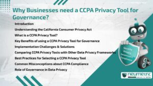 Journal (General Articles) | Neumetric Why Businesses need a CCPA Privacy Tool for Governance?
