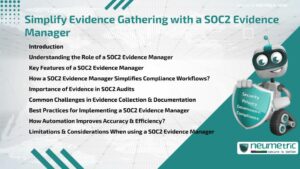 Simplify Evidence Gathering with a SOC2 Evidence Manager