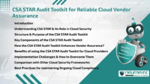 CSA STAR Audit Toolkit for Reliable Cloud Vendor Assurance