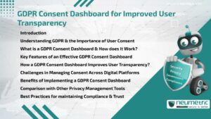 GDPR Consent Dashboard for Improved User Transparency