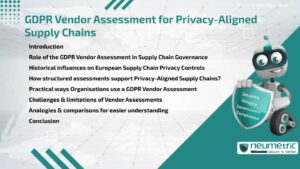 GDPR Vendor Assessment for Privacy-Aligned Supply Chains