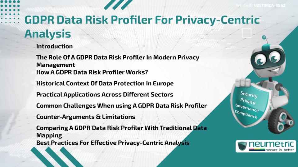 GDPR Data Risk Profiler For Privacy-Centric Analysis