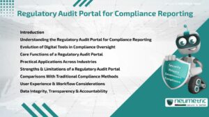 Regulatory Audit Portal for Compliance Reporting