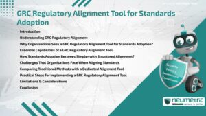 GRC Regulatory Alignment Tool for Standards Adoption