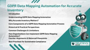 Journal (General Articles) | Neumetric GDPR Data Mapping Automation for Accurate Inventory