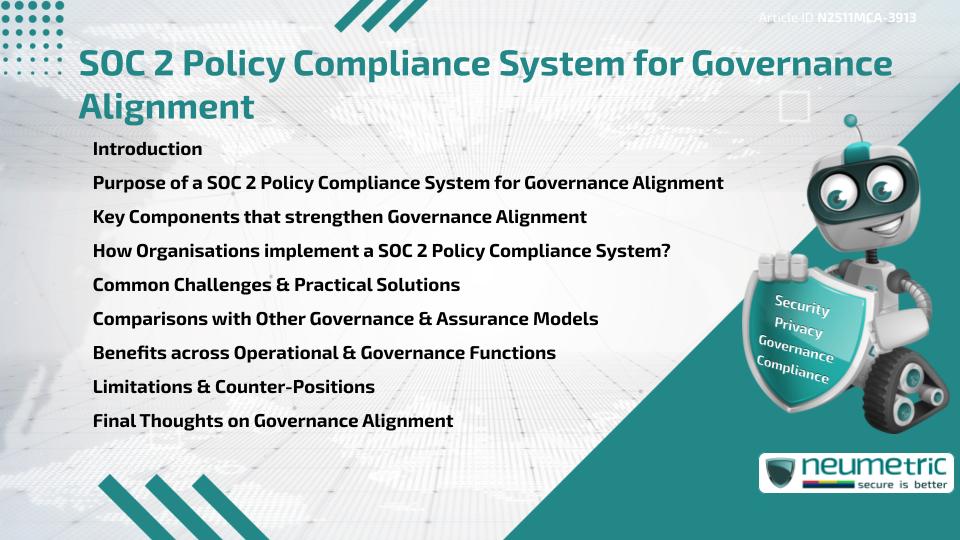 SOC 2 Policy Compliance System for Governance Alignment