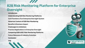 B2B Risk Monitoring Platform for Enterprise Oversight